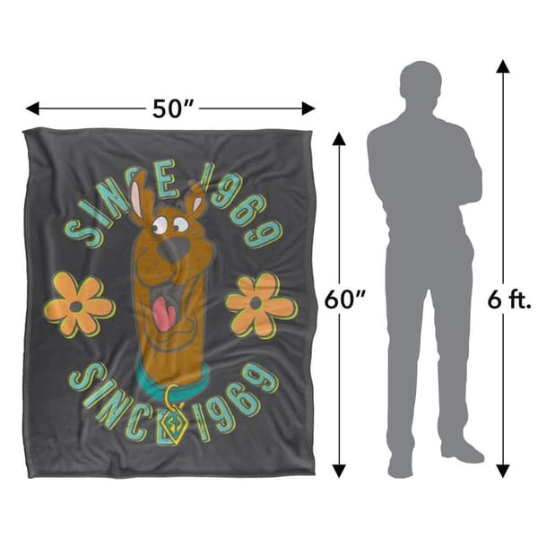 Scooby Doo Since 1969 Soft Touch Blanket