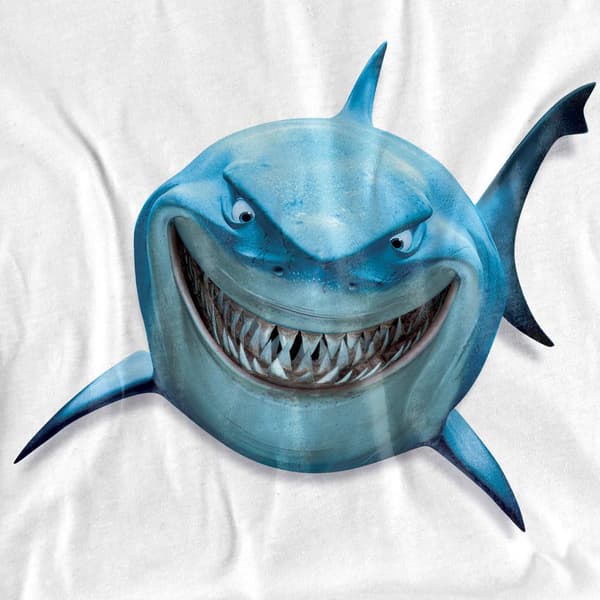 Finding Nemo Unisex Aikuisten Bruce Smile T-paita