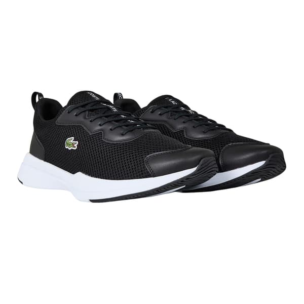 Lacoste Mens Neo Runbase Leather Trainers