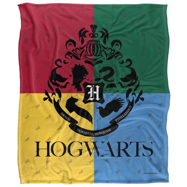 Harry Potter Hogwarts Crest Blanket