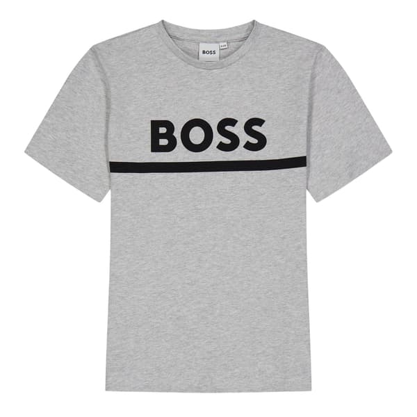 Boss Barn Stor Logotyp T-Shirt
