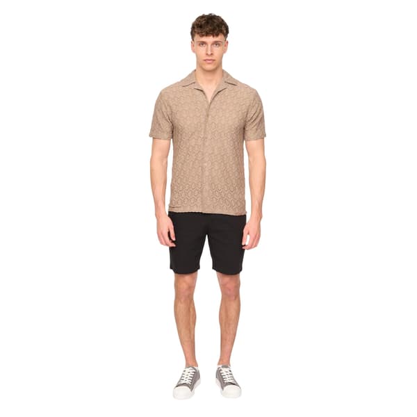 Duck and Cover Mens Everett Plain Chino Shorts