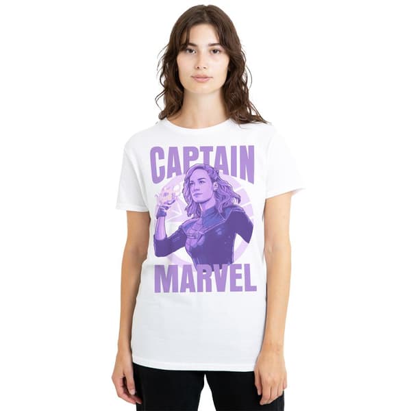 Captain Marvel T-shirt til kvinder/damer