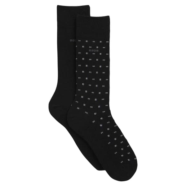 Boss Mönstrade Träningsstrumpor för Herr (2-pack)