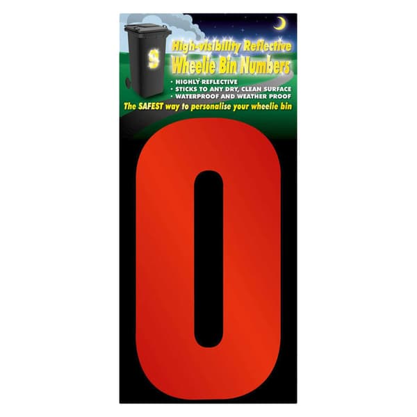 Rowan Number - 0 Reflective Bin Number