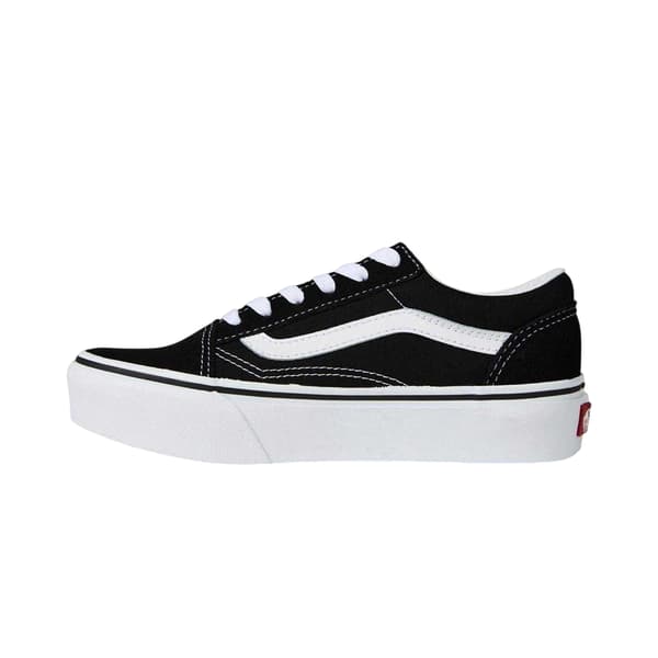 Vans Childrens/Kids Old Skool Side Stripe Platform Trainers