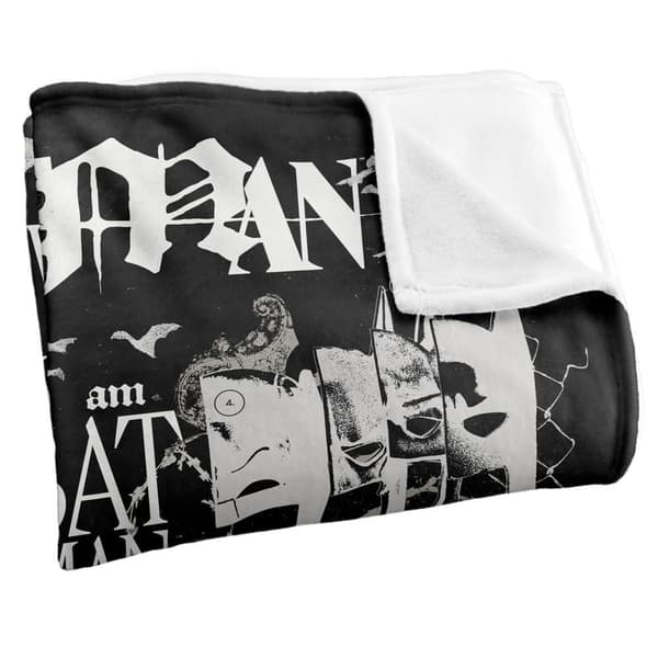 Batman The Cowl Soft Touch Blanket