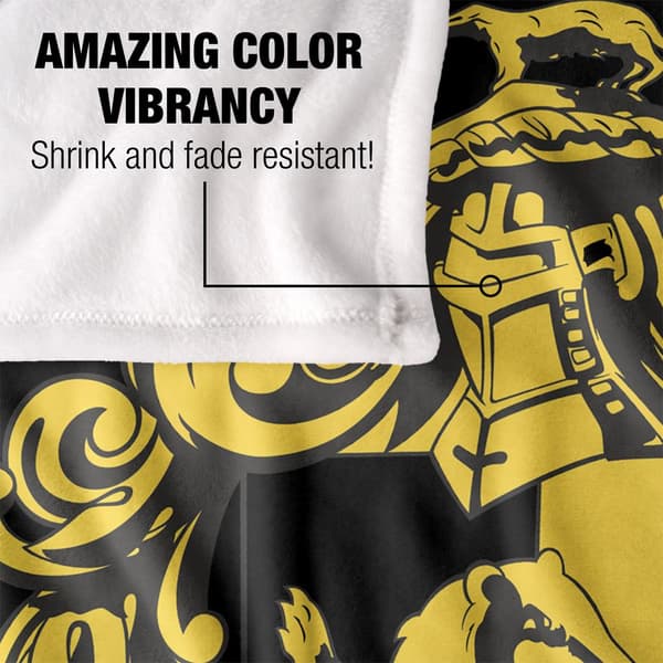 Harry Potter Hufflepuff Crest Blanket