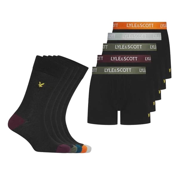 Lyle & Scott Presentförpackning för män (10-pack)