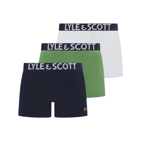 Lyle & Scott Herr Daniel Figursydda Boxershorts (3-pack)