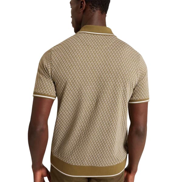 Ted Baker Herr Geometrisk Regular Pikétröja