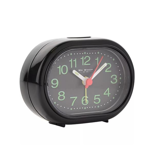 Hometime Oval Analogue Alarm Clock