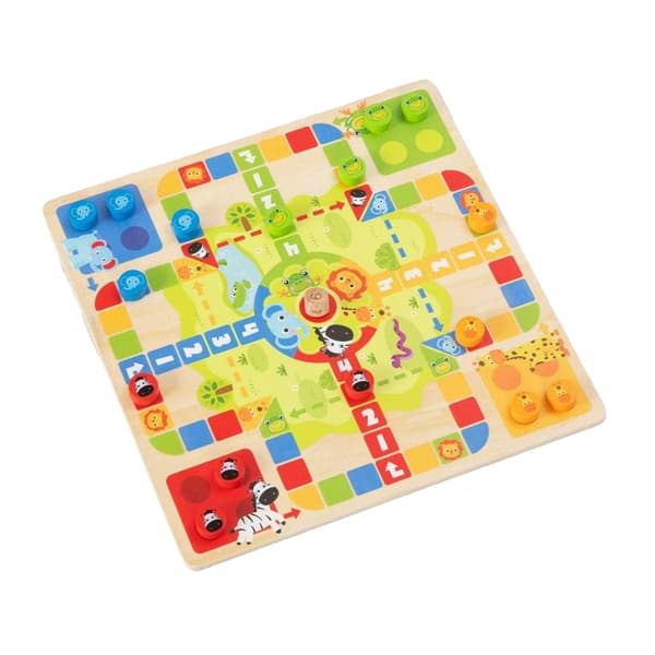 Tooky Toy 2-i-1 Ormar och Stegar Set