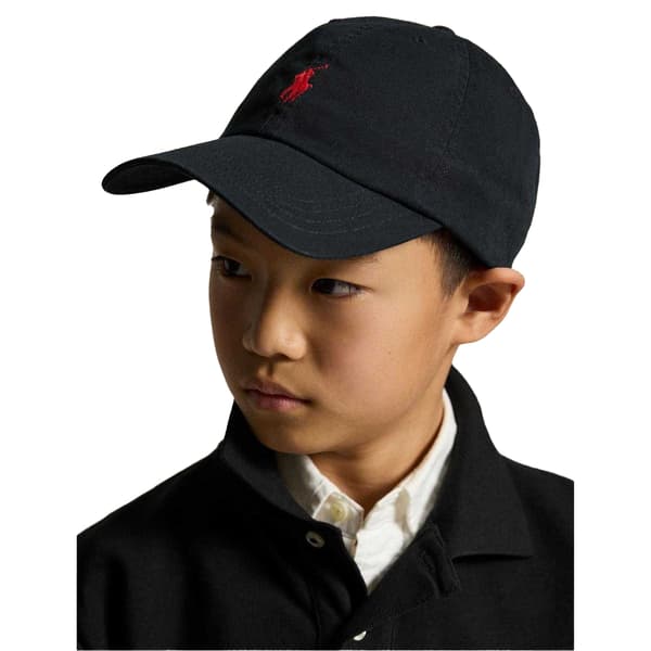 Ralph Lauren Logo Cotton Baseball Cap