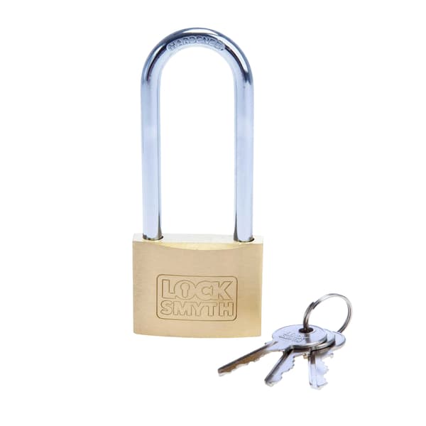 Locksmyth Brass Shackle Padlock