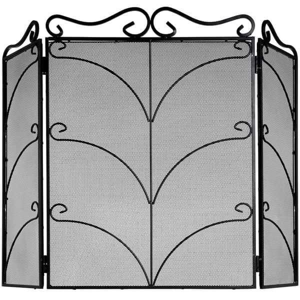 Hill Interiors Heavy Ornate Fire Screen