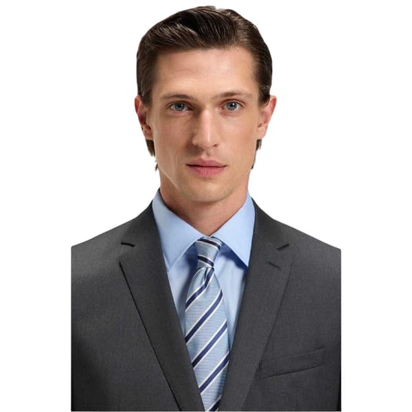 Boss Mens Notch Neck Regular Suit Jacket