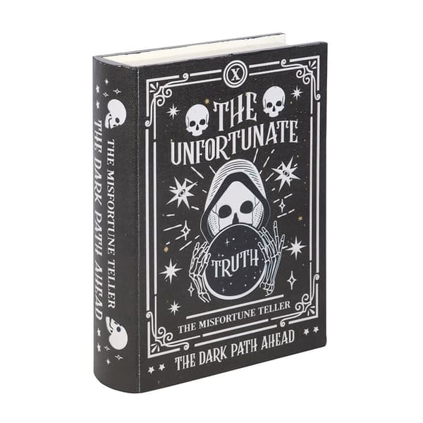 Something Different The Misfortune Teller Book Shaped Storage Box