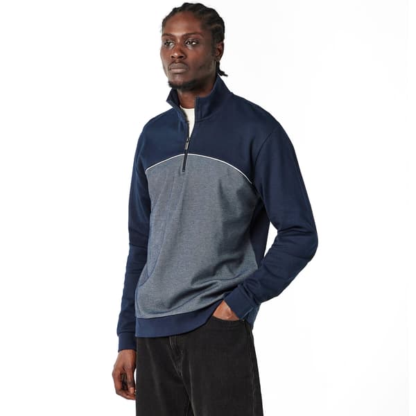 Boss Mens Quarter Zip Sweatshirt
