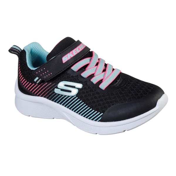 Skechers Girls Microspec Diagonal Stripe -lenkkarit