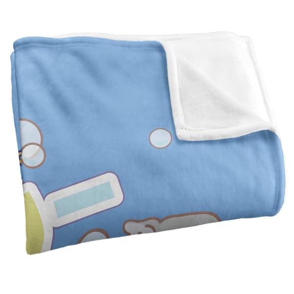 Tom And Jerry Gokko Bath Time Soft Touch Blanket