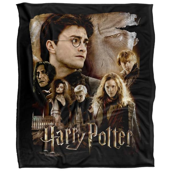 Harry Potter Worn Poster Blanket