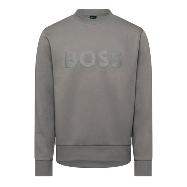 Boss Herr Salbo Långärmad Tröja med Logotyp