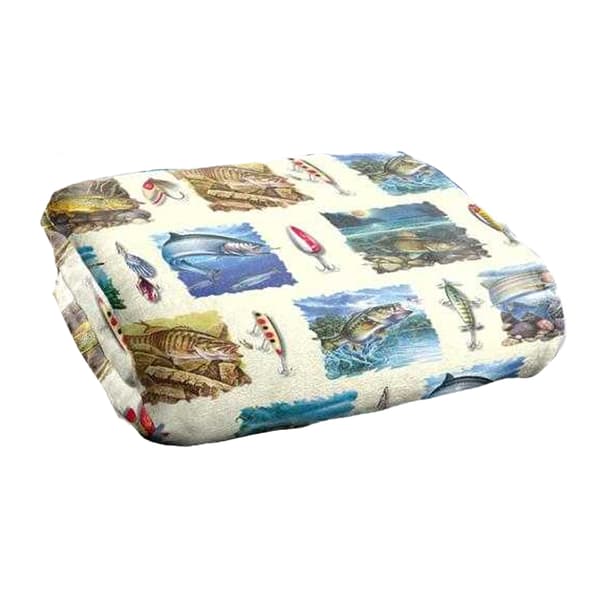JQ Licensing Silky Fish Supersoft Blanket