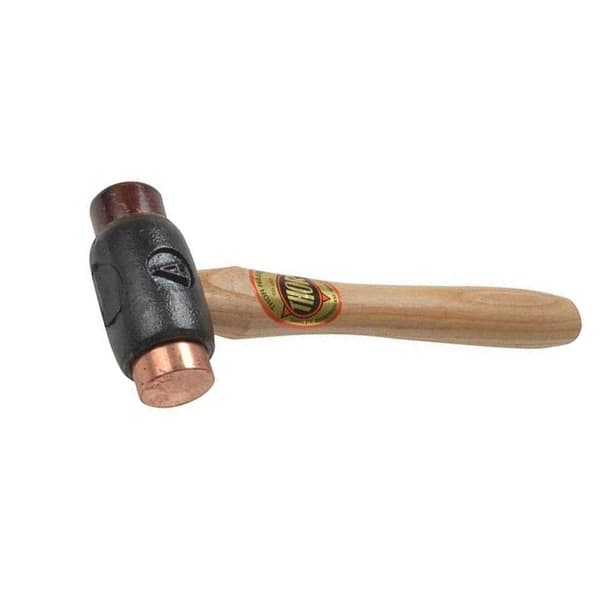Thor Hammer af kobber/skind