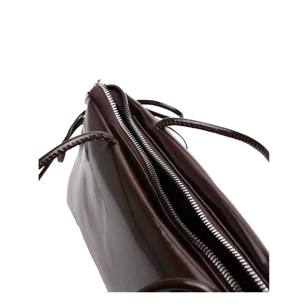 Where's That From Plain Gloss Shoulder Bag