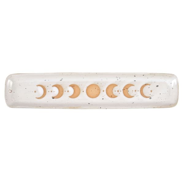 Something Different Ceramic Moon Phases Incense Ash Catcher