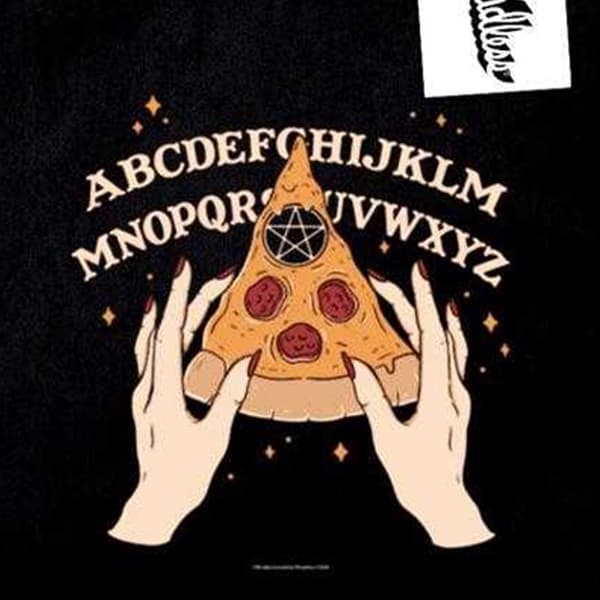 Thiago Correa Ouija Pizza -kangaskassi