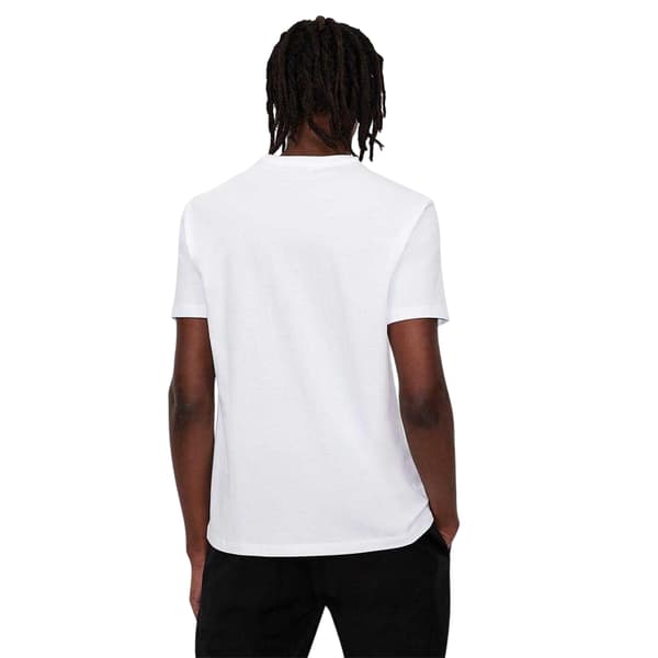 Armani Exchange Herr Logotyp T-shirt i Bomull