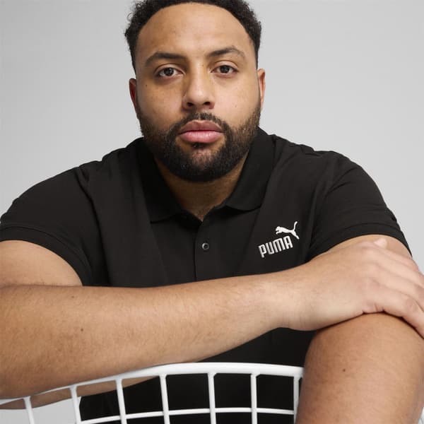 Puma Herr Logotyp Piké Klassisk Pikétröja
