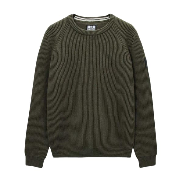 Weekend Offender Herr Morello Ribbstickad Tröja