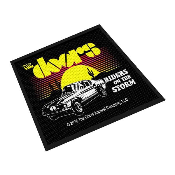 The Doors Riders On The Storm Woven Patch