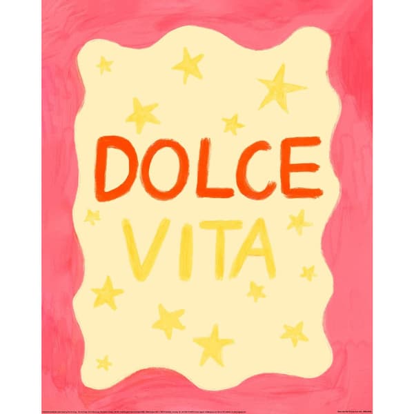 Studio Dolci La Dolce Vita Printed Print