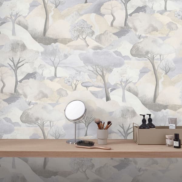 Erismann Gentle Landscape Texturerad Vinyltapet