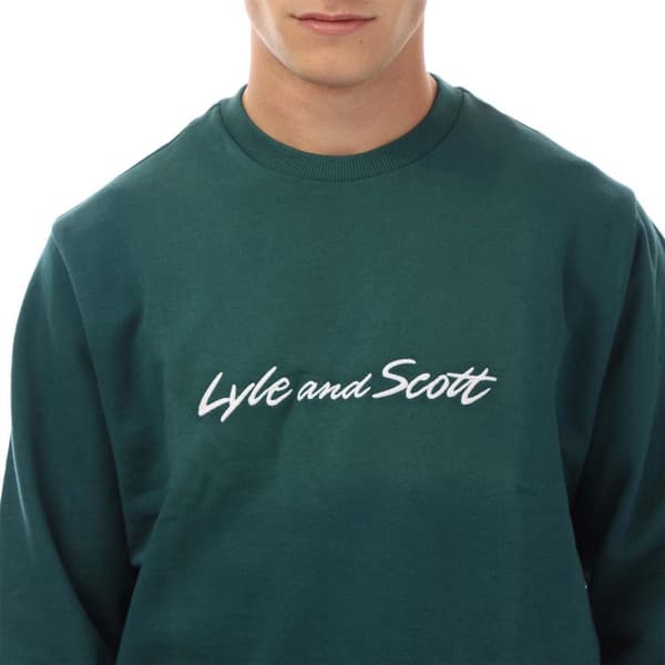 Lyle & Scott Herrtröja med skrift