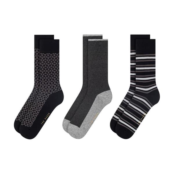 Ted Baker Crewstrumpor i bomullsblandning för män (3-pack)
