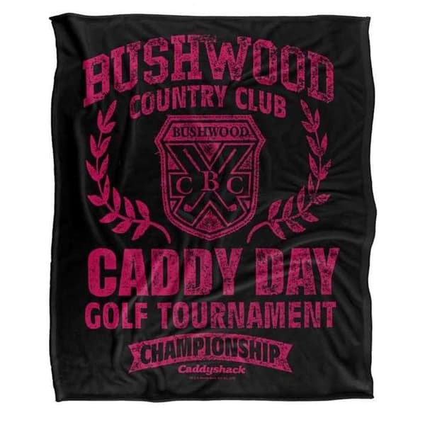 Caddyshack Caddy Day Crest Blanket