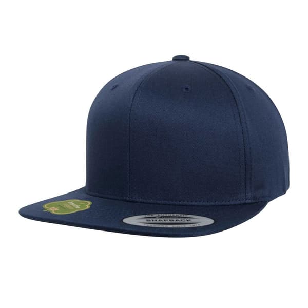Flexfit Snapback-keps i ekologisk bomull