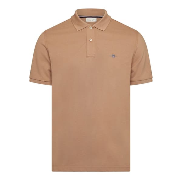 Gant Herr Pikétröja med Broderad Logotyp