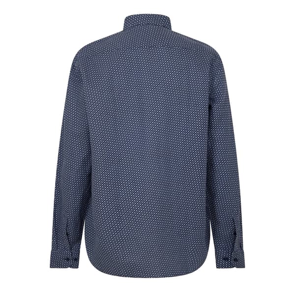 Boss Mens Geometric Pattern Regular Shirt