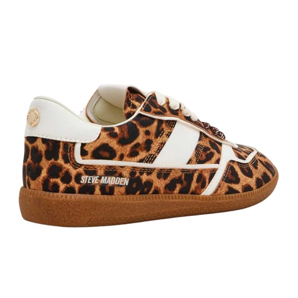 Steve Madden Dam Augustine Leopardmönstrade Träningsskor