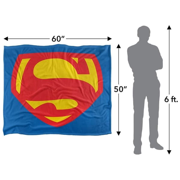 Superman 1970 Shield Blanket