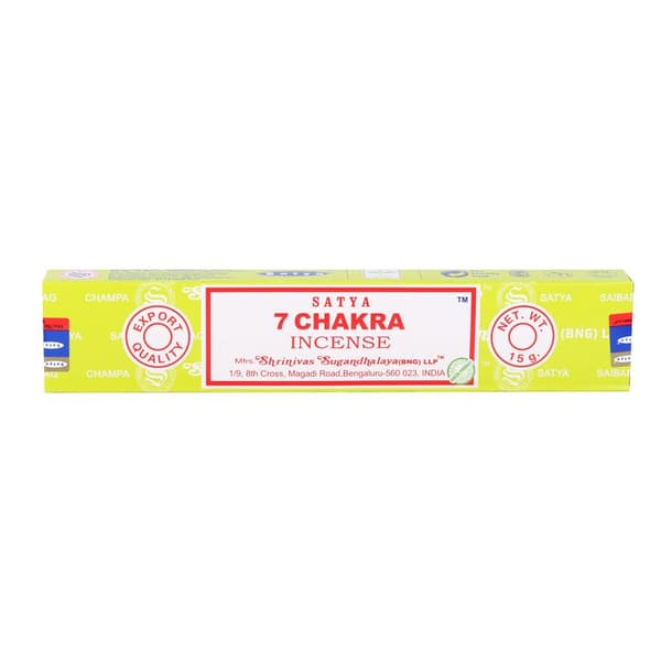 Something Different Sju Chakra Rökelsepinnar (Förpackning med 120)