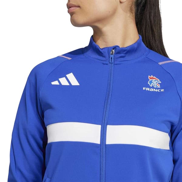 Adidas Dam Performance Frankrike Träningsjacka