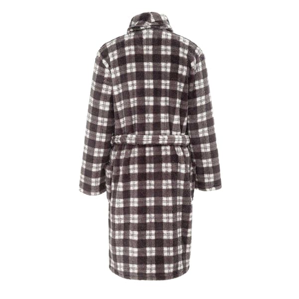 Howick Mens Checked Fleece Lounge Robe