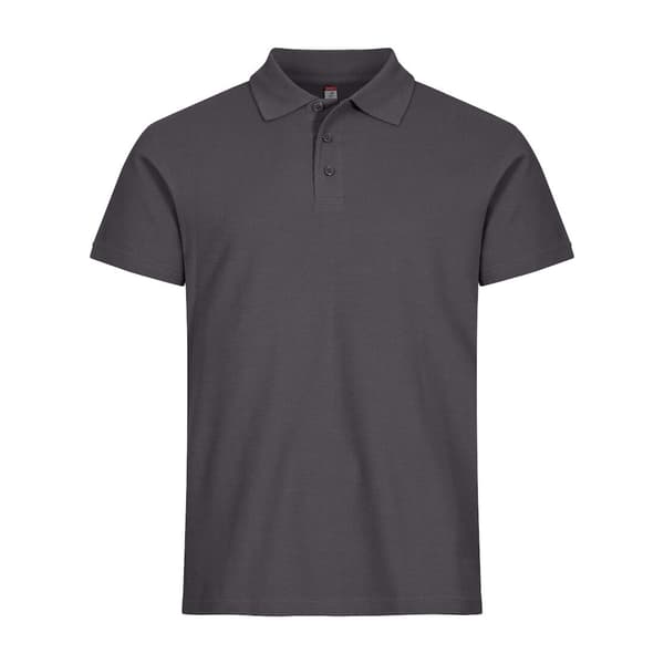 Clique Mens Basic Melange Polo Shirt